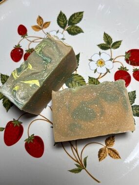 Herbal Lemon Goat Milk Soap Set